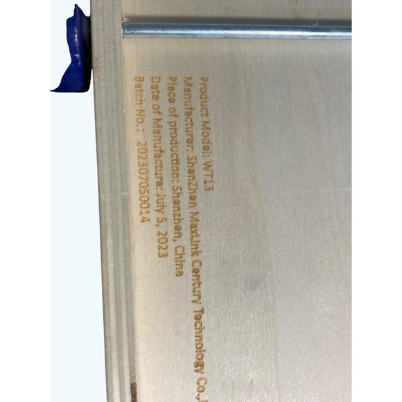 Wooden Ice Cream Pull Along Truck Toy With Magnetic Building Ice Cream Blocks - Picture 4 of 16